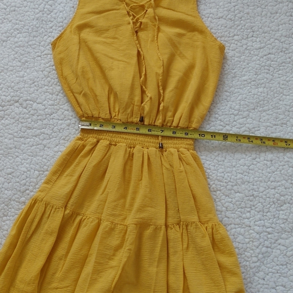 Universal Thread Sleeveless Yellow Dress Size XS - Picture 9 of 10